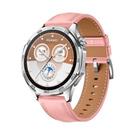 LEATHER Cinturino in pelle per Huawei Watch GT 5 46mm / GT 6 46mm rosa