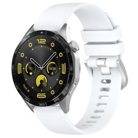 SILICONE Cinturino sostituibile per Huawei Watch GT 5 Pro 46mm / GT 6 Pro 46mm bianco