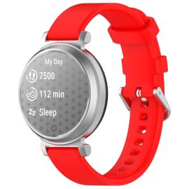 SILICONE Cinturino intercambiabile per Garmin Lily 2 Active rosso