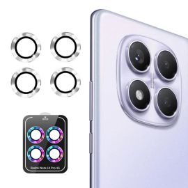 ENKAY ALU Vetro della fotocamera Xiaomi Redmi Note 14 Pro SILVER