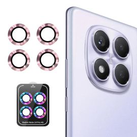 ENKAY ALU Vetro della fotocamera Xiaomi Redmi Note 14 Pro PINK