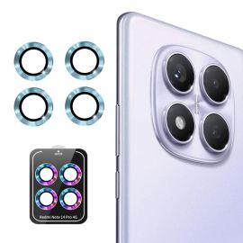 ENKAY ALU Vetro della fotocamera Xiaomi Redmi Note 14 Pro LUCE BLUE