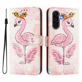 ART Custodia a portafoglio per Samsung Galaxy A26 FLAMINGO