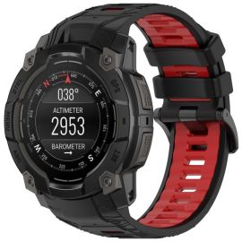 SPORT Cinturino intercambiabile in silicone Garmin Instinct 3 45mm BLACK RED