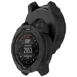 TPU HALF COVER Copertura per Garmin Instinct 3 45mm nero
