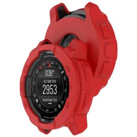 TPU HALF COVER Copertura per Garmin Instinct 3 45mm rossa