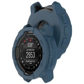 TPU HALF COVER Copertura per Garmin Instinct 3 45mm blu scuro
