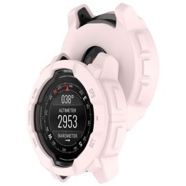 TPU HALF COVER Copertura per Garmin Instinct 3 45mm rosa chiaro