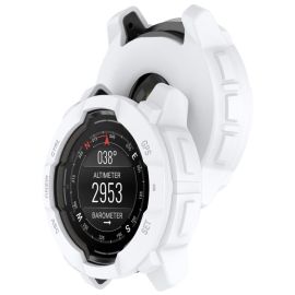 TPU HALF COVER Copertura per Garmin Instinct 3 45mm bianco