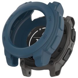 TPU HALF COVER Copertura per Garmin Instinct E 45mm blu