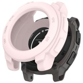 TPU HALF COVER Copertura per Garmin Instinct E 45mm rosa chiaro