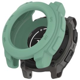 TPU HALF COVER Copertura per Garmin Instinct E 45mm verde chiaro