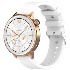 Cinturino di ricambio in SILICONE per OnePlus Watch 3 43mm bianco