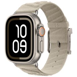 TWILL BAND Cinturino in nylon per Apple Watch 44 / 45 / 46 / 49mm beige