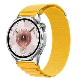 Cinturino di ricambio in NYLON per Huawei Watch GT 5 46mm / GT 6 46mm giallo