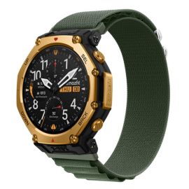 NYLON Cinturino sostituibile per Amazfit T-Rex 3 Pro 48mm verde
