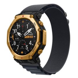NYLON Cinturino sostituibile per Amazfit T-Rex 3 Pro 48mm grigio scuro