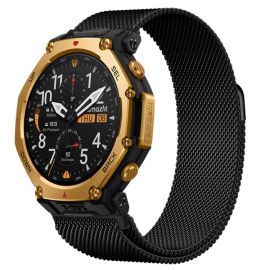 MILANESE Cinturino in metallo per Amazfit T-Rex 3 Pro 48mm nero