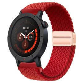 Cinturino in nylon intrecciato BRAIDED per CMF Watch 3 Pro rosso