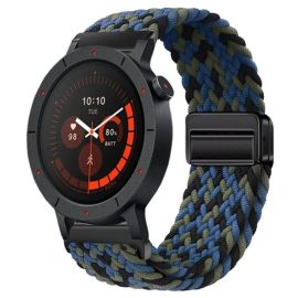 Cinturino in nylon intrecciato per CMF Watch 3 Pro BLUE CAMO