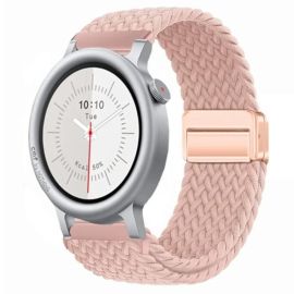 Cinturino in nylon intrecciato BRAIDED per CMF Watch 3 Pro rosa chiaro