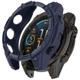 TPU HALF COVER Cover per Garmin Fenix 8 Pro 51mm AMOLED blu