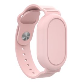 Cinturino in SILICONE con custodia per Samsung Galaxy SmartTag 2 rosa