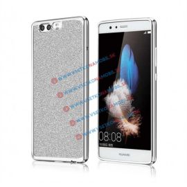 GLIT Silikónový obal Huawei P10 strieborný