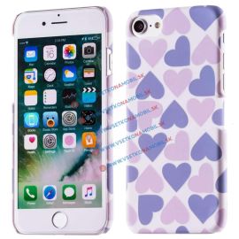 SVIETIACI Obal Apple iPhone 7 / iPhone 8 / iPhone SE 2022 / 2020 HEARTS PURPLE