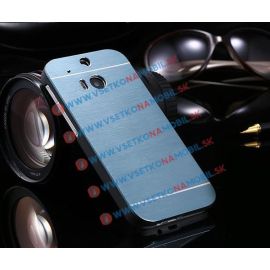 HlinĆkový kryt HTC One M8 modrý