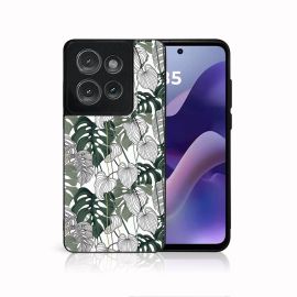 MY ART Custodia protettiva per Motorola Moto G86 5G LEAF (175)