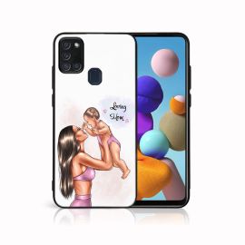MY ART Custodia protettiva per Samsung Galaxy A21s LOVING MOM (115)