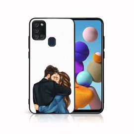 MY ART Cover protettivo per Samsung Galaxy A21s COUPLE (117)