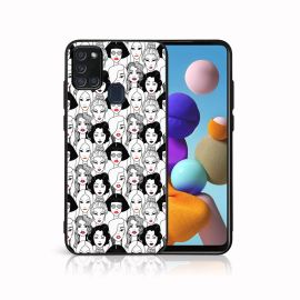 MY ART Custodia protettiva per Samsung Galaxy A21s LIPSTICK (174)