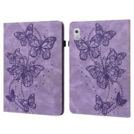 ART BUTTERFLIES Custodia Flip Lenovo Tab M8 4a generazione (4a generazione) viola