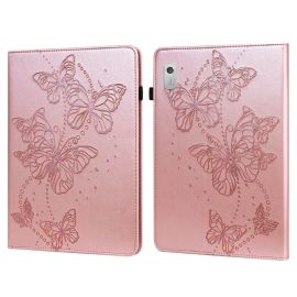 ART BUTTERFLIES Custodia Flip Lenovo Tab M9 rosa