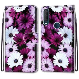 Cover portafoglio ART per Alcatel 1SE (2020) CHRYSANTHEMUM