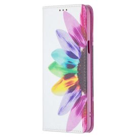 Cover portafoglio ART LG K42 SUN FLOWER
