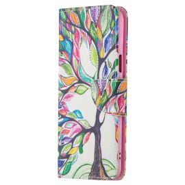 Cover portafoglio ART LG K42 LIFE TREE