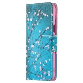 Cover portafoglio ART LG K42 PLUM BLOSSOM