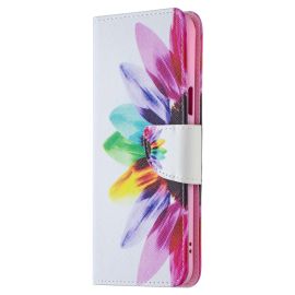 Cover portafoglio ART LG K42 SUN FLOWER