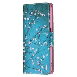 Cover portafoglio ART Nokia X10 / X20 PLUM BLOSSOM