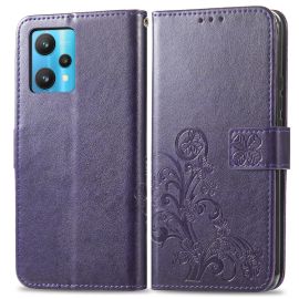 Cover portafoglio ART Realme 9 Pro / Realme 9 5G FLOWER S viola