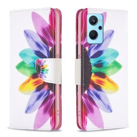 Cover portafoglio ART Realme 9i SUN FLOWER