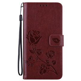 Cover portafoglio ART Xiaomi Redmi Note 11 Pro+ 5G ROSE marrone