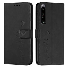 ART SMILE Cover portafoglio con cordino Sony Xperia 1 IV 5G nero