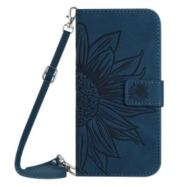 ART SUN FLOWER Custodia a portafoglio con cinturino Nokia X30 blu
