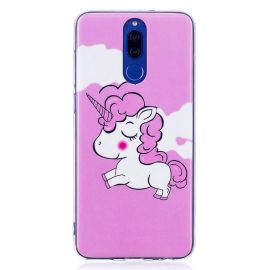 ART TPU Svietiaci obal Huawei Mate 10 Lite UNICORN ružový