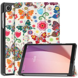 Cover pieghevole ART Lenovo Tab M8 4a generazione (4a generazione) BUTTERFLIES