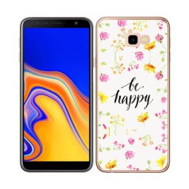 MY ART Cover protettiva Samsung Galaxy J4 Plus (J415) BE HAPPY (019)
